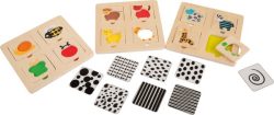 Jeu des motifs - puzzle en bois
